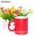 Sublimación 11oz Hacer agua caliente taza cambiante de color hecho en YIWU